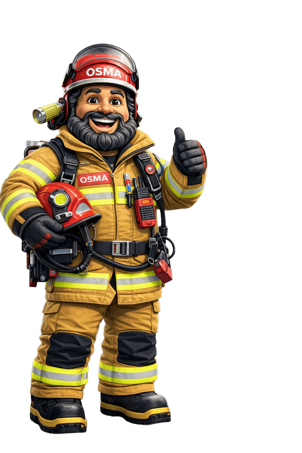 Fred Föhn im Feuerwehr-Einsatz