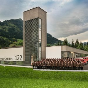 Einsatzzentrum mit Manschaft